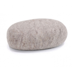 Shakati, le coussin galette en feutre de laine sans couture