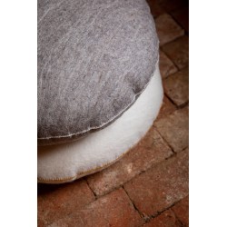 Coussin de sol CHAKRA – Laine feutrée artisanale | MUSKHANE