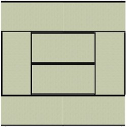 Composition tatami japonais 240x240 à 400x400 cm – grand espace zen | Futon Shop