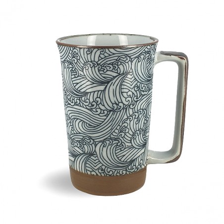 Mug japonais VAGUES HOKUSAÏ