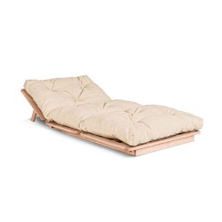 Canapé-lit futon simple en bois ASICA pour MAKOURA