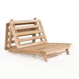 Canapé-lit TAMIKO, simple en deux dimensions, proposé par MAKOURA.