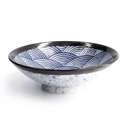Assiette creuse du Japon ARASHI