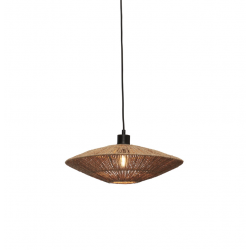 Lampe suspension IGUAZU en fibre de jute
