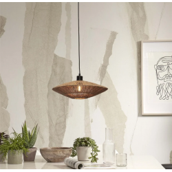 Lampe suspension IGUAZU en fibre de jute