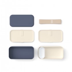 Boite bento MONBENTO coloris bleu Natural