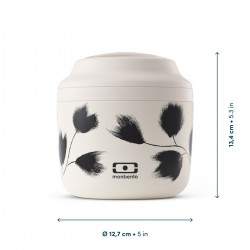 Lunch-box MONBENTO isotherme noir