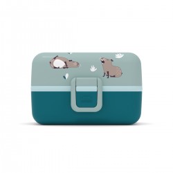 Boîte à bento enfant TRÉSOR CAPY bleu de Monbento