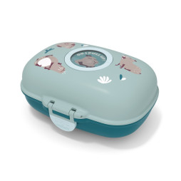 Les boîtes compactes GRAM offrent un espace suffisant pour un petit repas