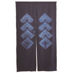 Noren japonais Indigo
