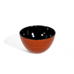 Bol en bois laqué