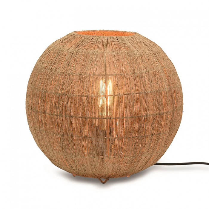 Lampe à poser IGUAZU en Jute de Good & Mojo