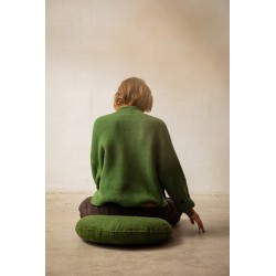 Shakati, le coussin galette en feutre de laine sans couture