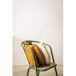 Shakati, le coussin galette en feutre de laine sans couture