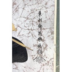 Estampe japonaise Sharaku – Yadorigi (1794) | Ukiyo-e