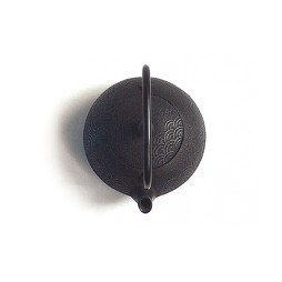 Théière VAGUES noir/or Made in Japan