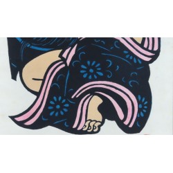 Femme se lavant les cheveux (1978) | Yoshitoshi Mori