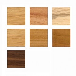 MERIDA, lit en bois massif avec un grand dossier, made in Germany