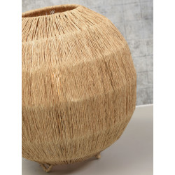 Lampe à poser IGUAZU en Jute de Good & Mojo