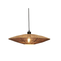 Lampe suspension IGUAZU en fibre de jute