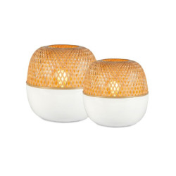 Lampe à poser Good&Mojo Mekong – Bambou naturel & design éthique