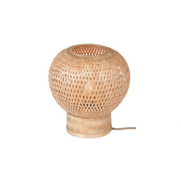Lampe de table Barbados – Ambiance urbaine, style naturel en bambou