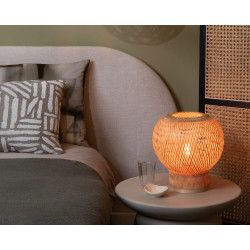 Lampe de table BARBADOS en bambou – Lumière naturelle & design artisanal | Good & Mojo