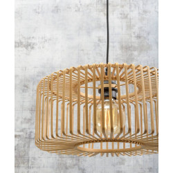Suspension BROMO en bambou tressé – Design boho-chic et éco-responsable | Good & Mojo