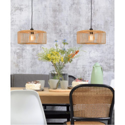 Suspension BROMO en bambou tressé – Design boho-chic et éco-responsable | Good & Mojo