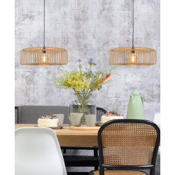 Suspension BROMO en bambou tressé – Design boho-chic et éco-responsable | Good & Mojo