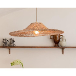 Vue intérieure avec la suspension CANCUN allumée