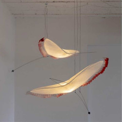 L’Oiseau mobile à plumes colorées de Céline Wright