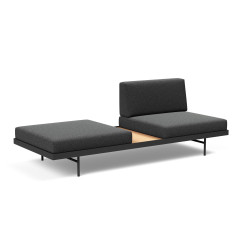 copy of Lit de jour Puri avec table en noyer