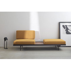 copy of Lit de jour Puri avec table en noyer