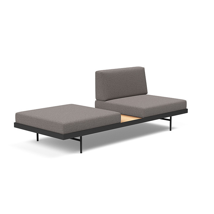 copy of copy of Lit de jour Puri avec table en noyer