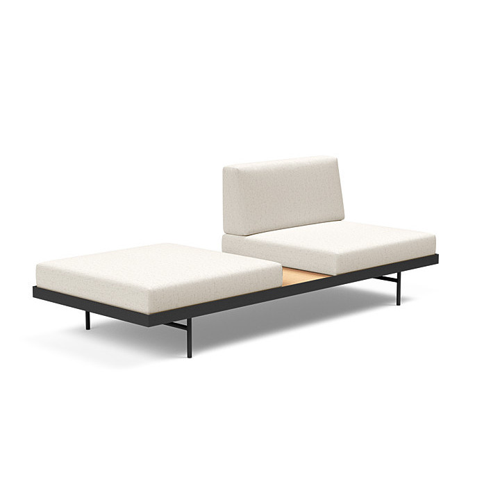 copy of copy of Lit de jour Puri avec table en noyer