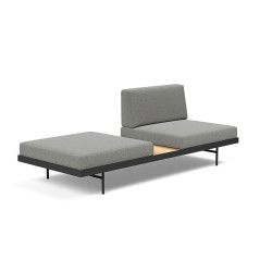 copy of copy of Lit de jour Puri avec table en noyer