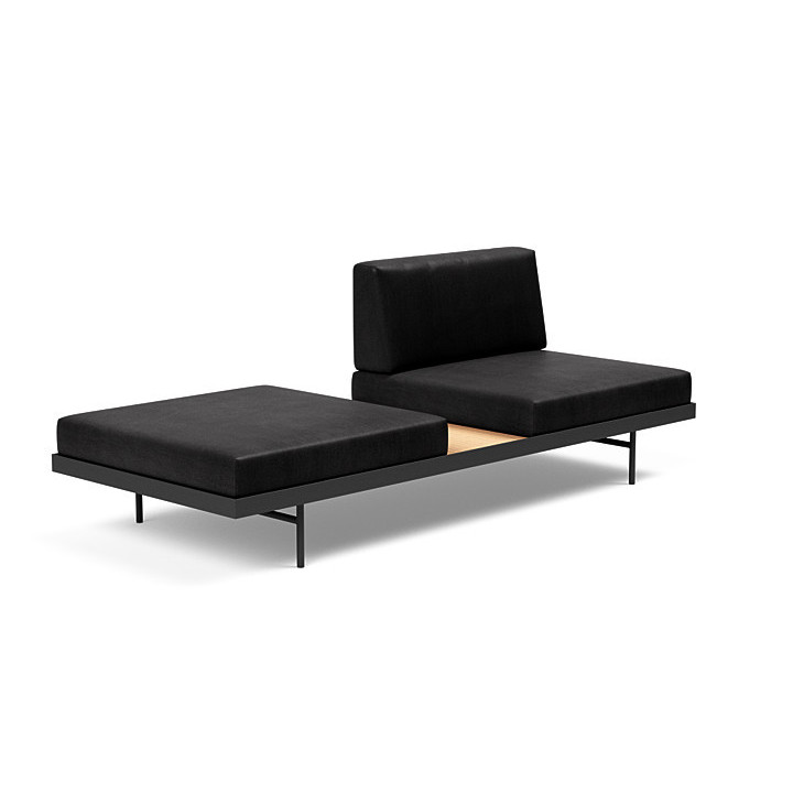 copy of copy of Lit de jour Puri avec table en noyer