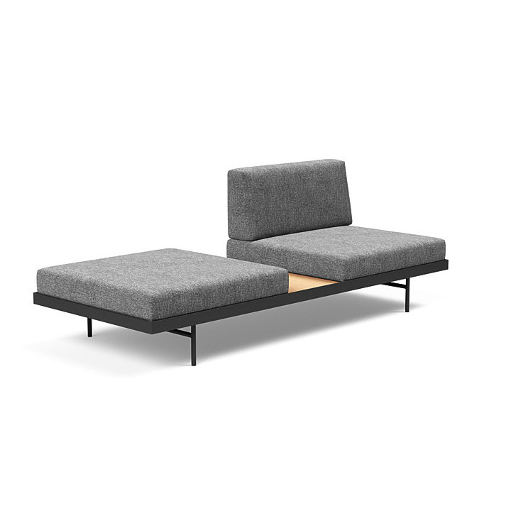 copy of copy of Lit de jour Puri avec table en noyer