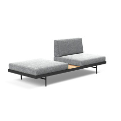 copy of copy of Lit de jour Puri avec table en noyer