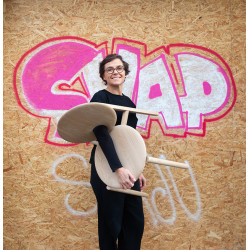 Chaise HELIO – Design Constance Guisset – Chêne massif fabriqué en France