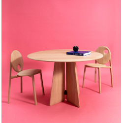 ARONDE table de salon en chêne massif made in France DRUGEOT