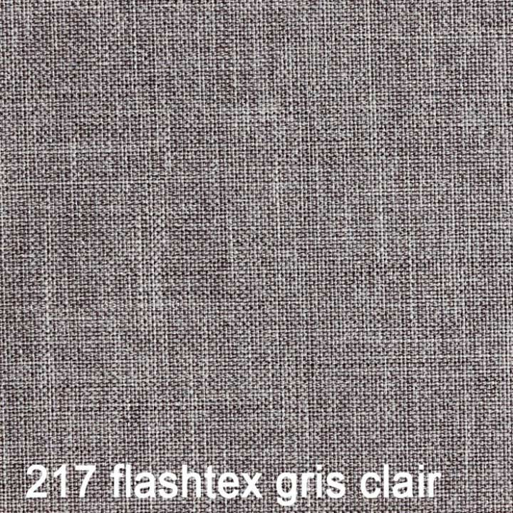 Modulable avec une structure en métal, pieds et accoudoirs en chêne massif.