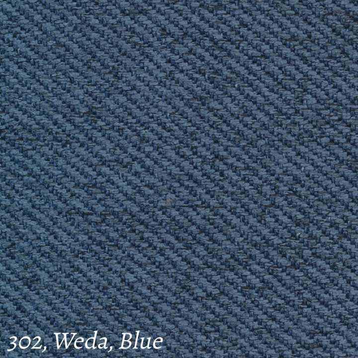 Modulable avec une structure en métal, pieds et accoudoirs en chêne massif.