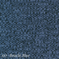 Modulable avec une structure en métal, pieds et accoudoirs en chêne massif.