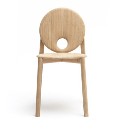 Chaise HELIO – Design Constance Guisset – Chêne massif fabriqué en France