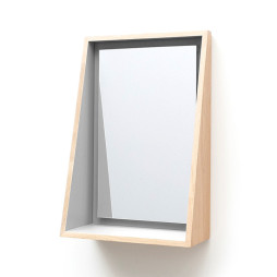 FLOAT petit miroir avec tablette de DRUGEOT MANUFACTURE