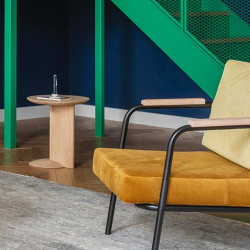 Bout de canapé ESSEPHE chêne massif  made by DRUGEOT France