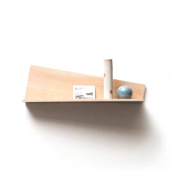 Étagère PLIAGE en chêne massif DRUGEOT manufacture