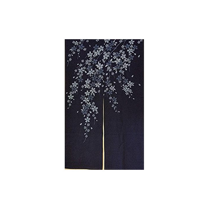 Noren japonais Indigo